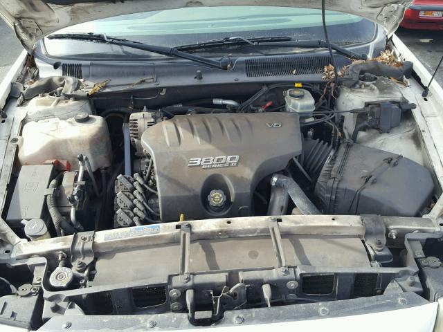 1G4HP54K124131078 - 2002 BUICK LESABRE CU WHITE photo 7