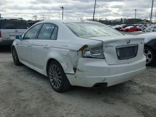 19UUA66295A045466 - 2005 ACURA TL WHITE photo 3