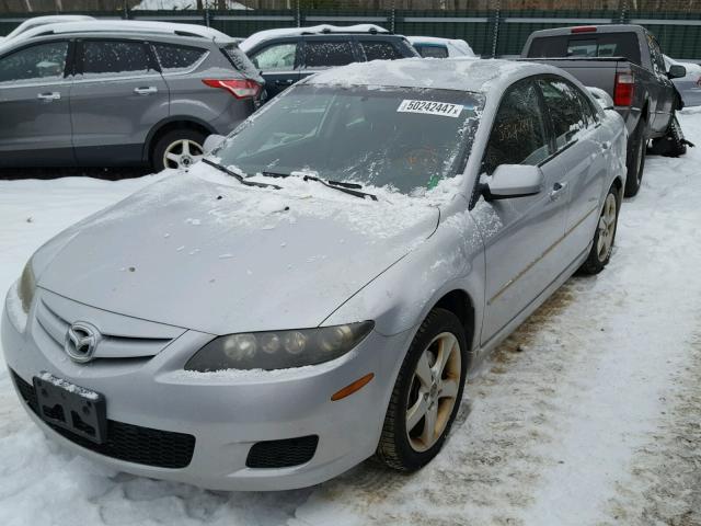 1YVHP84C275M41850 - 2007 MAZDA 6 I SILVER photo 2