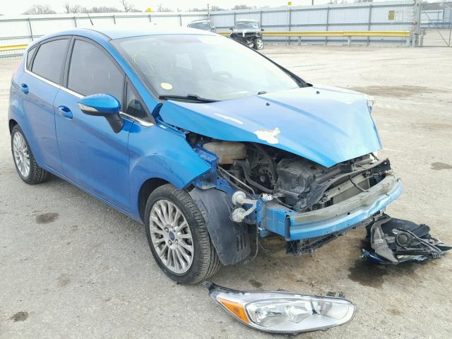 3FADP4FJ2EM110269 - 2014 FORD FIESTA TIT BLUE photo 1