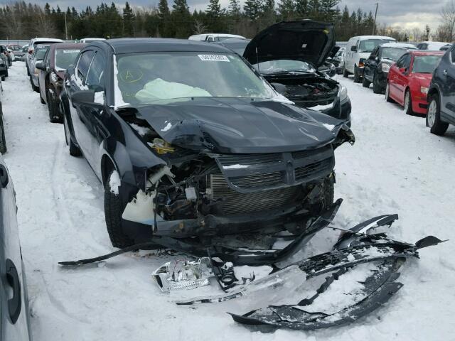 1B3LC46B79N553167 - 2009 DODGE AVENGER SE BLACK photo 1