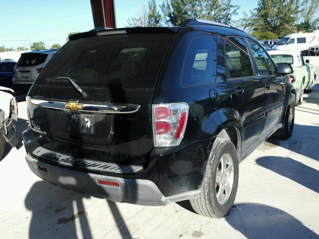 2CNDL63F166043740 - 2006 CHEVROLET EQUINOX LT BLACK photo 4