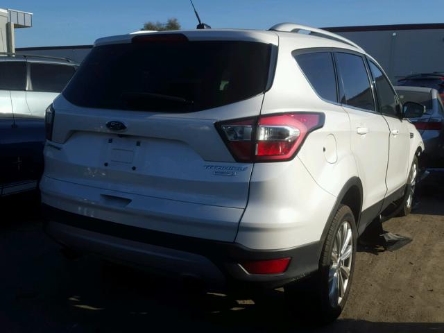 1FMCU0JD9HUA39379 - 2017 FORD ESCAPE TIT WHITE photo 4