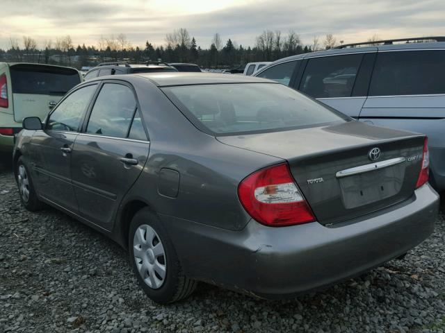 4T1BE30K04U919407 - 2004 TOYOTA CAMRY LE GRAY photo 3