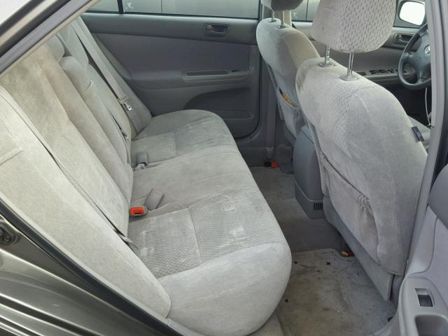 4T1BE30K04U919407 - 2004 TOYOTA CAMRY LE ნაცრისფერი ფოტო 6