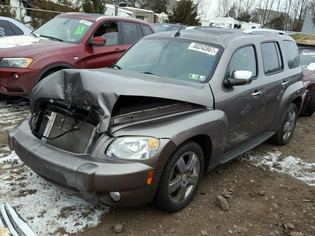 3GNBACFU1BS657586 - 2011 CHEVROLET HHR LT BROWN photo 2