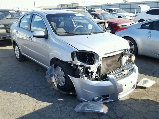 KL1TD56637B151978 - 2007 CHEVROLET AVEO BASE Күміс фото 1