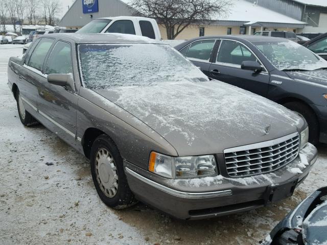 1G6KD54Y2XU795990 - 1999 CADILLAC DEVILLE GRAY photo 1