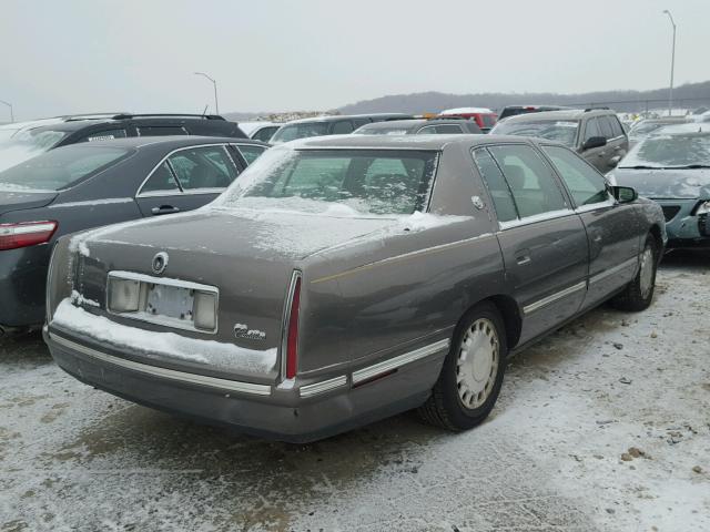 1G6KD54Y2XU795990 - 1999 CADILLAC DEVILLE GRAY photo 4