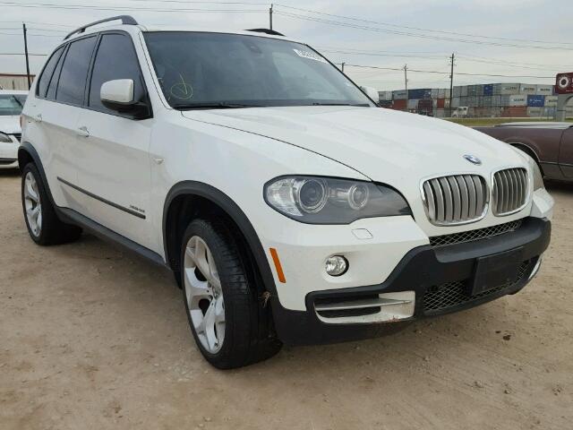 5UXFE83569L169919 - 2009 BMW X5 XDRIVE4 WHITE photo 1