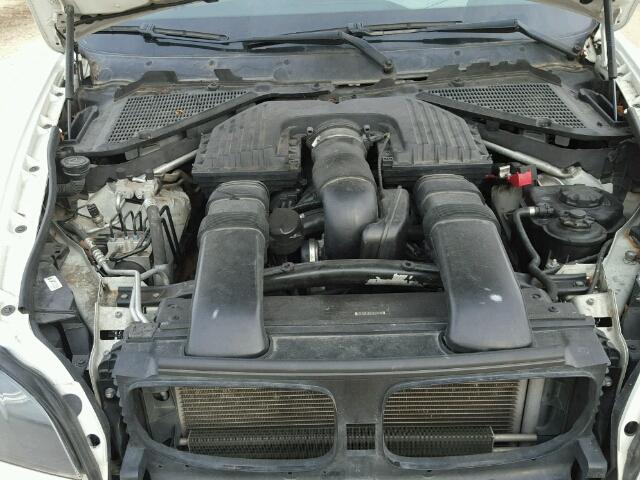 5UXFE83569L169919 - 2009 BMW X5 XDRIVE4 WHITE photo 7