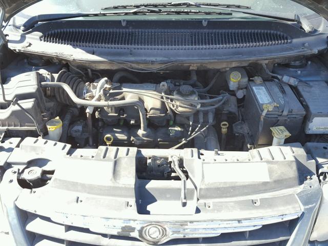 2C4GP44R05R178353 - 2005 CHRYSLER TOWN & COU GREEN photo 7