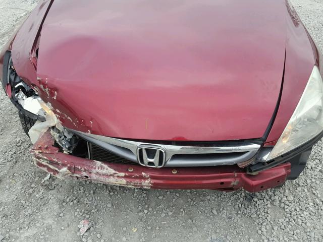 1HGCM56826A068476 - 2006 HONDA ACCORD EX RED photo 7