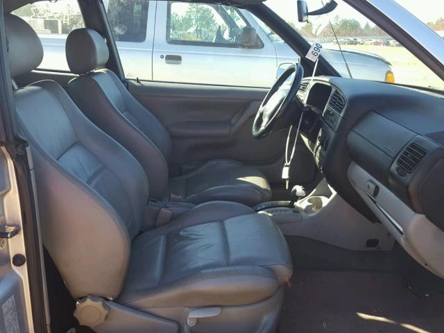 3VWDC21VX2M814202 - 2002 VOLKSWAGEN CABRIO GLX 蓝色 照片 5