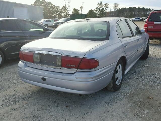 1G4HP52K55U166780 - 2005 BUICK LESABRE CU SILVER photo 4