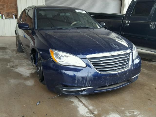 1C3CCBAB2DN698141 - 2013 CHRYSLER 200 LX BLUE photo 9