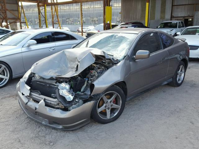 JH4DC54874S009261 - 2004 ACURA RSX TAN photo 2