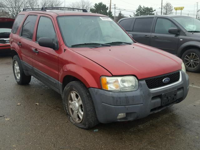 1FMYU93144DA02344 - 2004 FORD ESCAPE XLT RED photo 1