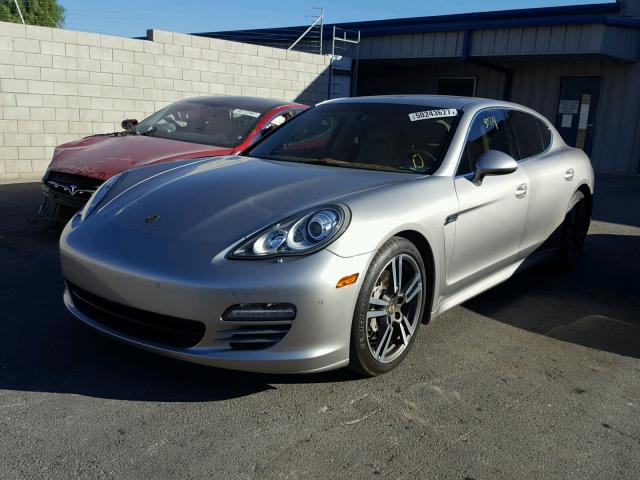 WP0AB2A76AL062637 - 2010 PORSCHE PANAMERA S SILVER photo 2