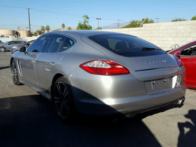 WP0AB2A76AL062637 - 2010 PORSCHE PANAMERA S SILVER photo 3