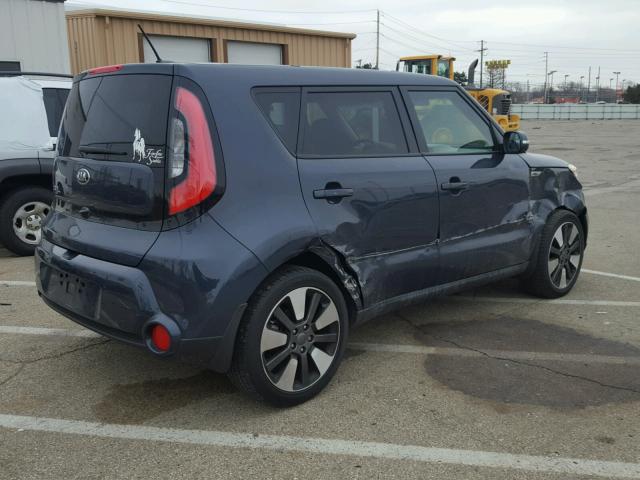 KNDJX3A51E7089930 - 2014 KIA SOUL ! BLUE photo 4