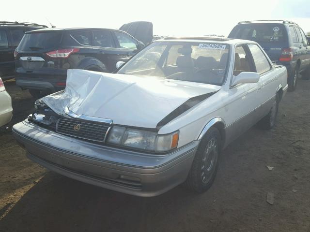 JT8VV22T2L0115633 - 1990 LEXUS ES 250 WHITE photo 2