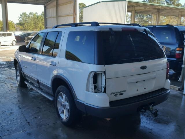 1FMZU63KX2UD61500 - 2002 FORD EXPLORER X WHITE photo 3