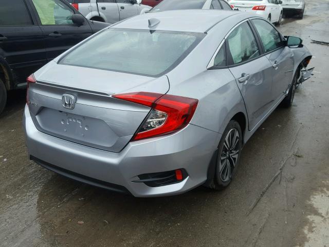 19XFC1F31HE006045 - 2017 HONDA CIVIC EX ნაცრისფერი ფოტო 4