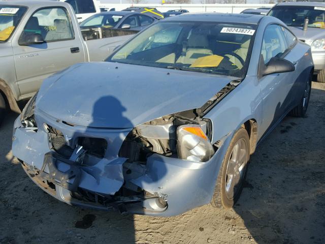 1G2ZH17N274237054 - 2007 PONTIAC G6 GT SILVER photo 2