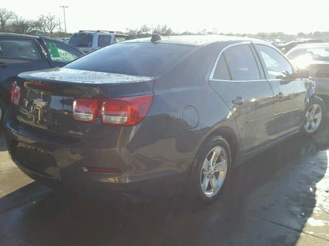 1G11B5SA3DF158202 - 2013 CHEVROLET MALIBU LS CHARCOAL photo 4