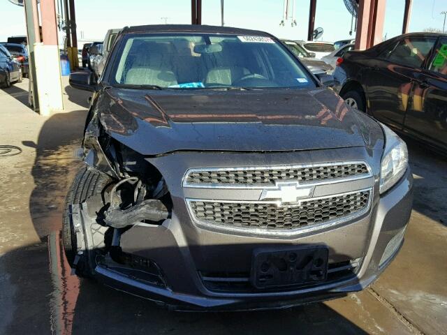 1G11B5SA3DF158202 - 2013 CHEVROLET MALIBU LS CHARCOAL photo 9