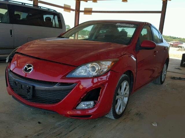 JM1BL1S67A1262438 - 2010 MAZDA 3 S RED photo 2