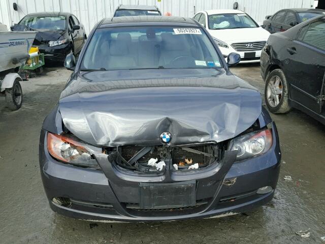 WBAVA33527PG52678 - 2007 BMW 328 I BLACK photo 9