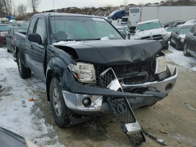 1N6AD06W25C413867 - 2005 NISSAN FRONTIER K BLACK photo 1