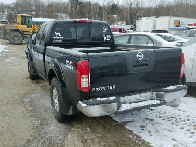 1N6AD06W25C413867 - 2005 NISSAN FRONTIER K BLACK photo 3