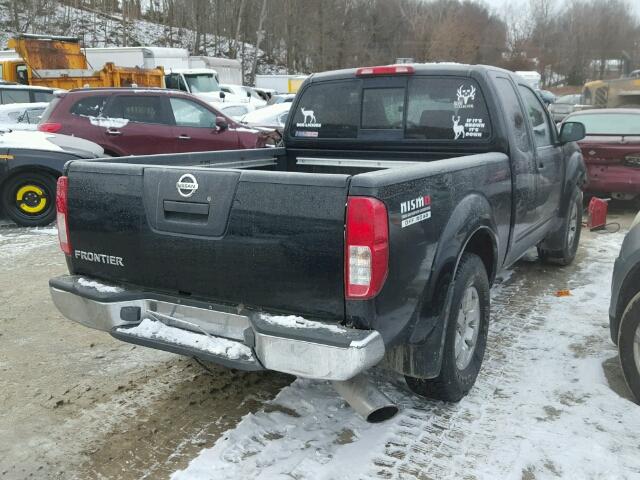 1N6AD06W25C413867 - 2005 NISSAN FRONTIER K BLACK photo 4