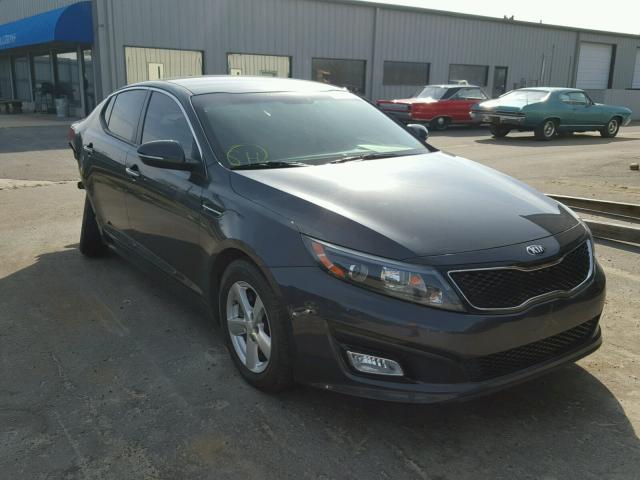 5XXGM4A70FG477153 - 2015 KIA OPTIMA LX GRAY photo 1