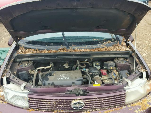 JTLKT324654026527 - 2005 TOYOTA SCION XB 栗色 照片 7