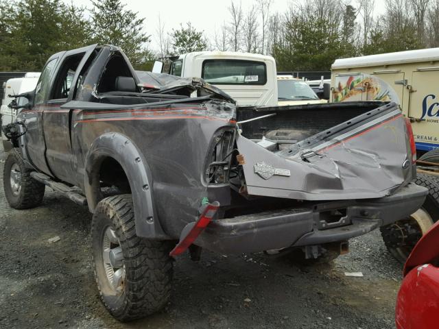 1FTSW31P44EC30749 - 2004 FORD F350 SRW S CHARCOAL photo 3