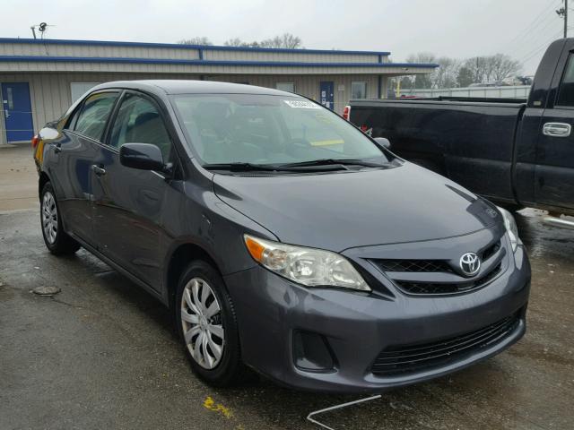 2T1BU4EEXCC876190 - 2012 TOYOTA COROLLA BA GRAY photo 1