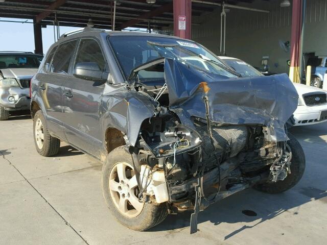 KM8JM12B87U564748 - 2007 HYUNDAI TUCSON GLS GRAY photo 1