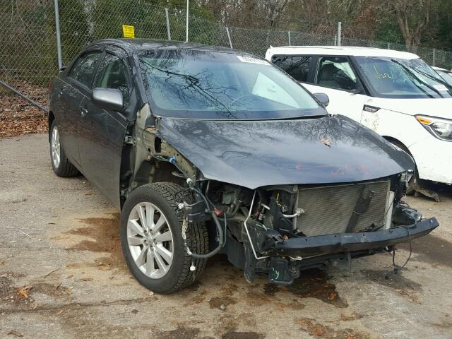 2T1BU4EE4AC467759 - 2010 TOYOTA COROLLA BA GRAY photo 1