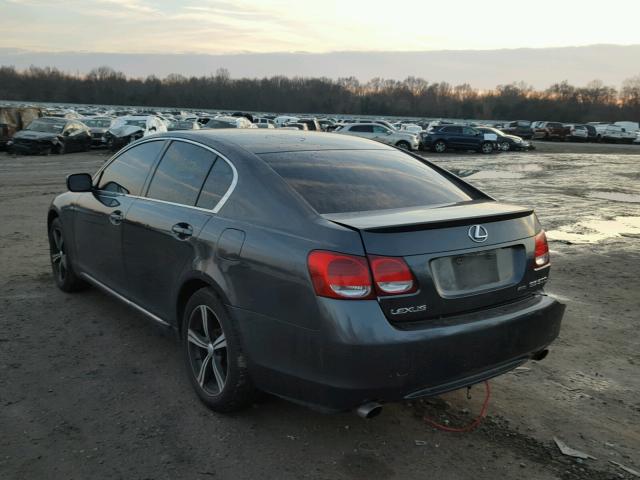 JTHCH96S860009135 - 2006 LEXUS GS GENERAT GRAY photo 3