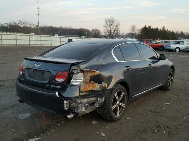 JTHCH96S860009135 - 2006 LEXUS GS GENERAT GRAY photo 4