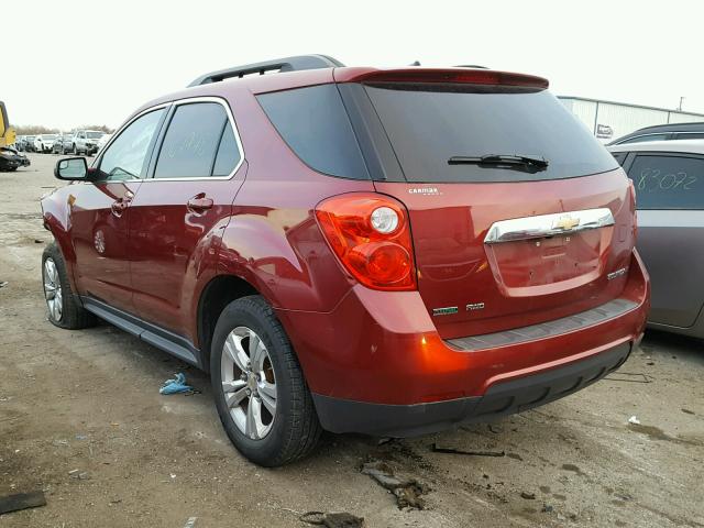 2GNFLNEK7C6234308 - 2012 CHEVROLET EQUINOX BURGUNDY photo 3