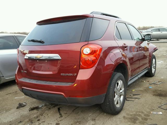 2GNFLNEK7C6234308 - 2012 CHEVROLET EQUINOX BURGUNDY photo 4