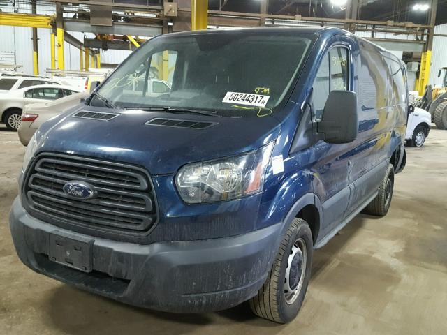 1FTYR1ZG6GKA33579 - 2016 FORD TRANSIT T- BLUE photo 2