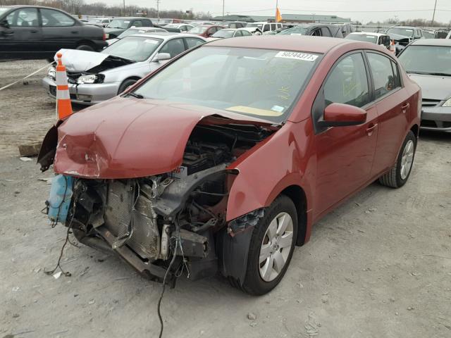 3N1AB61E17L669955 - 2007 NISSAN SENTRA 2.0 BURGUNDY photo 2