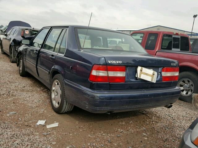 YV1KS9601W1133135 - 1998 VOLVO S90 BLUE photo 3