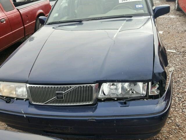 YV1KS9601W1133135 - 1998 VOLVO S90 BLUE photo 7